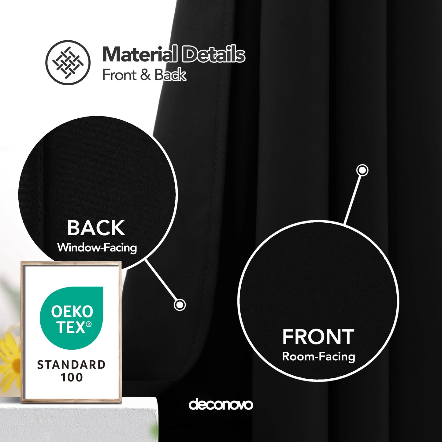 Insulated Blackout Curtains - Stylish Rod Pocket Design