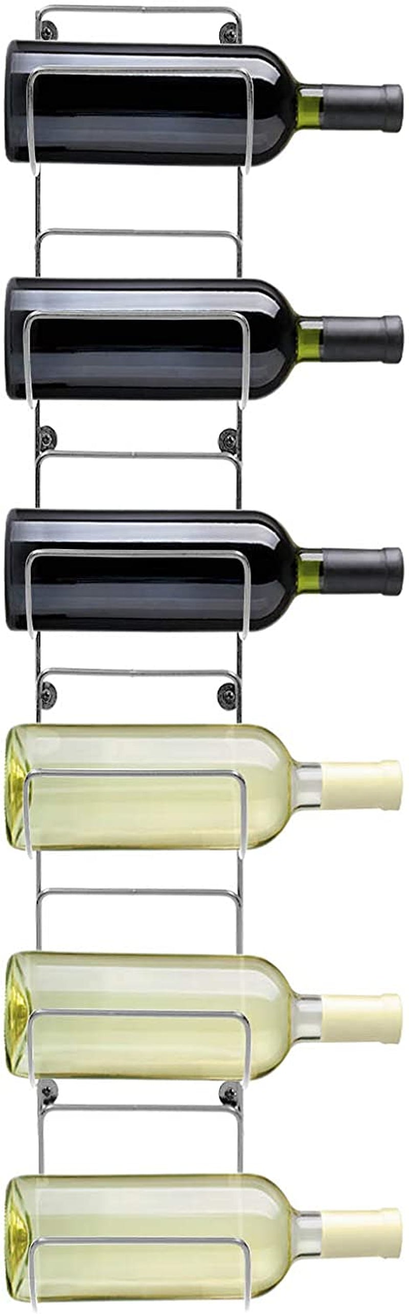 Multi-Purpose 6-Slot Wall Rack – Towels & Bottles