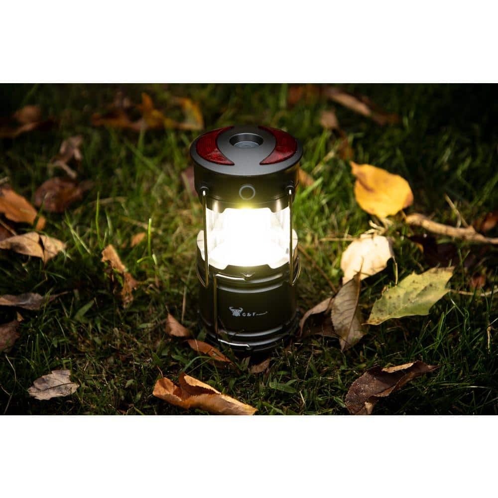 360° LED Emergency Lanterns – 200 Lumens (2-Pack)