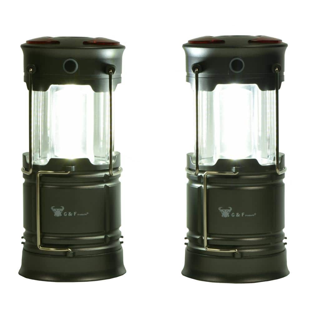 360° LED Emergency Lanterns – 200 Lumens (2-Pack)